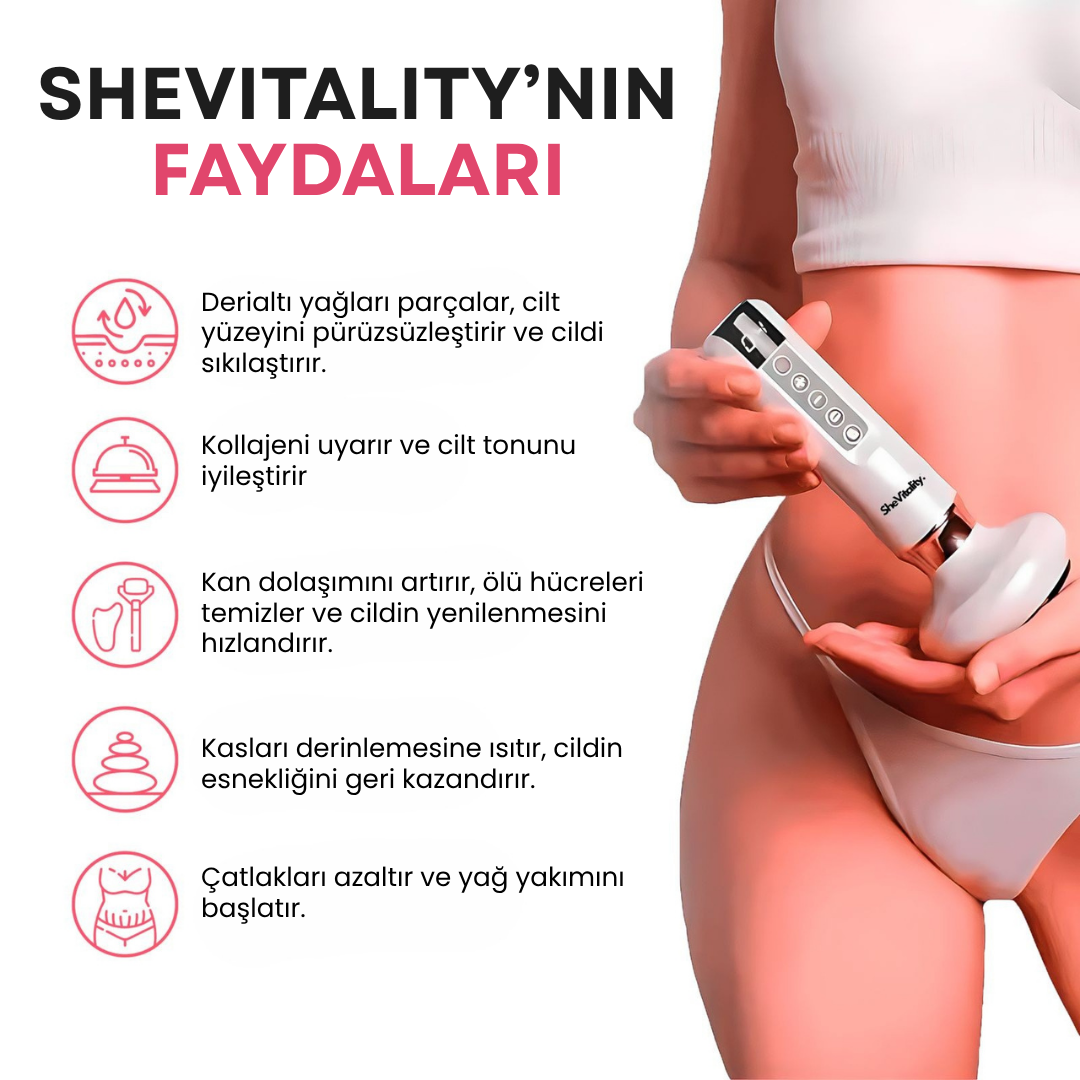 SheVitality Selülit Masaj Aleti